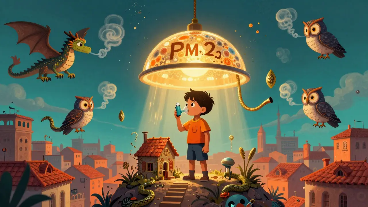 Inquinamento dell'aria e asma: strategie pratiche per ridurre l'esposizione