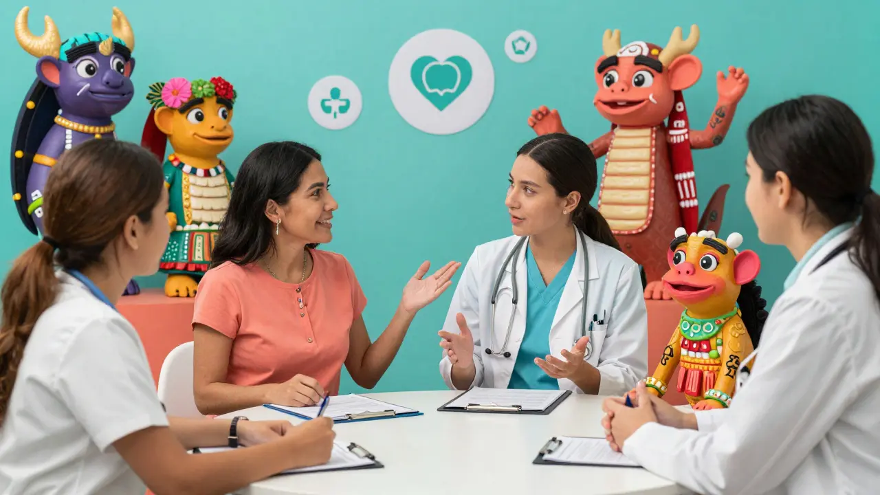 Paziente e medico in consulenza collaborativa